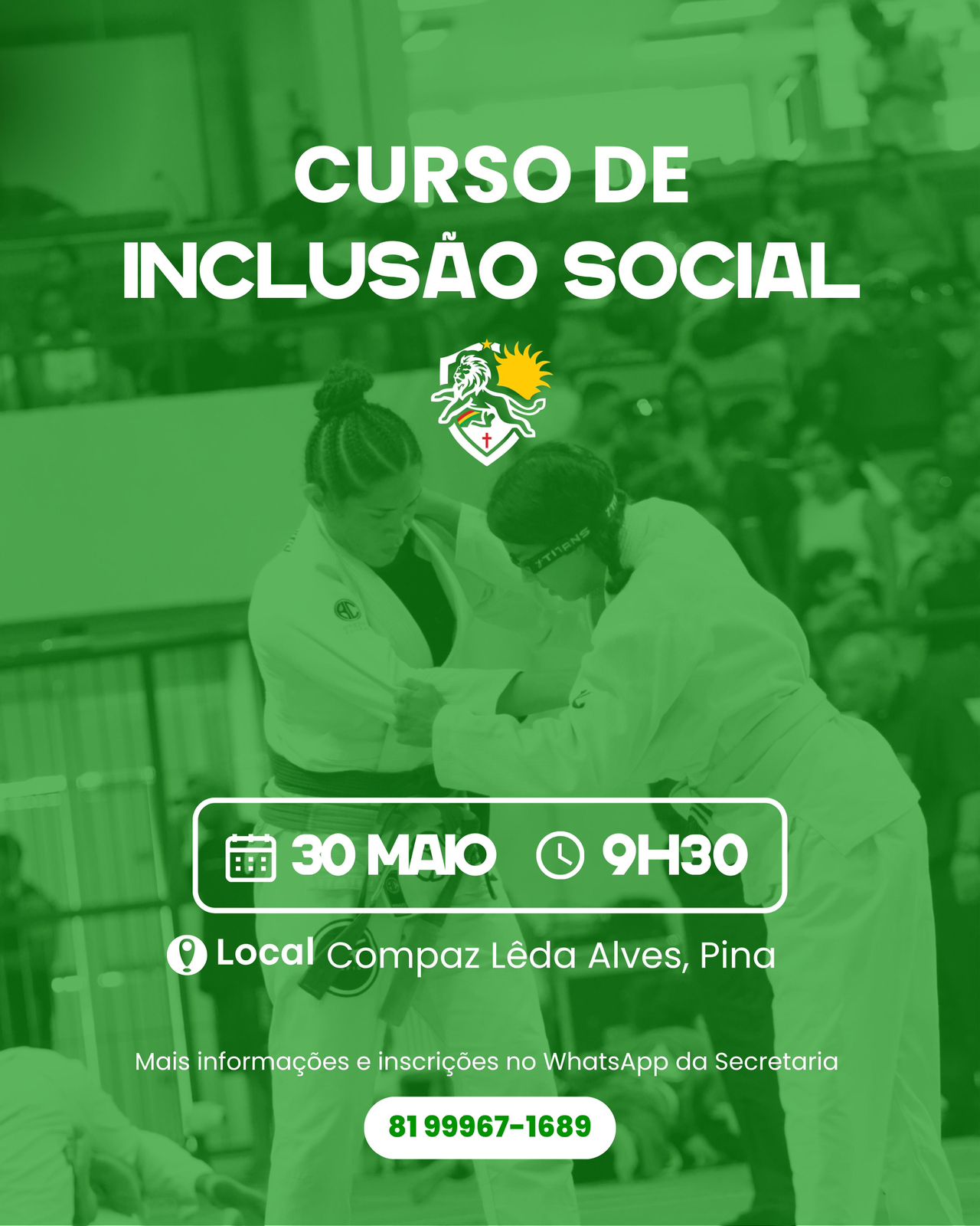 CURSO DE INCLUSÃO SOCIAL FJJPE 2026 